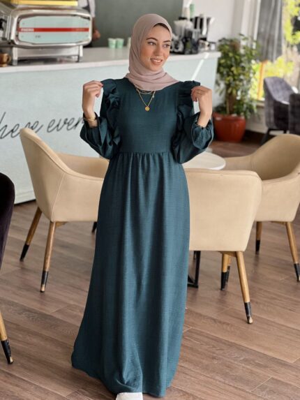 Butterfly Summer Woman Dress- فستان الفراشة الصيفى